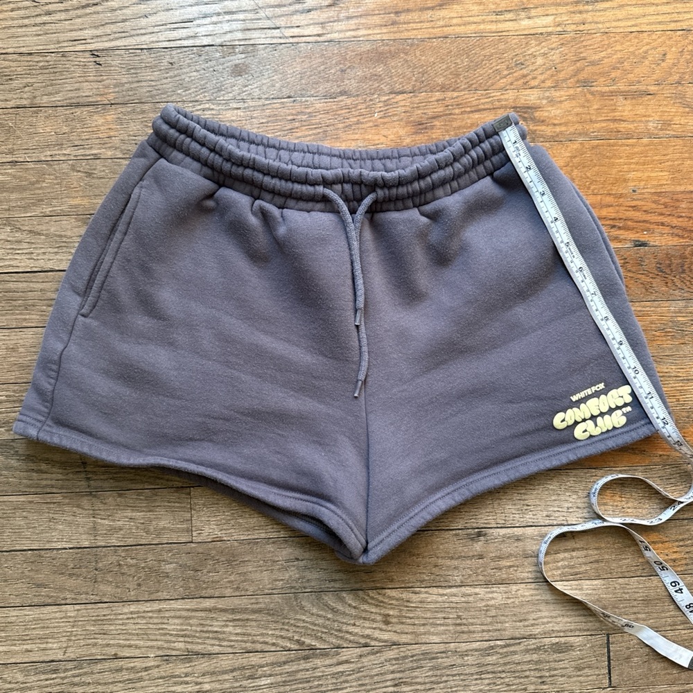 white fox shorts!